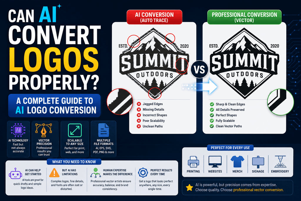 Can AI Convert Logos Properly A Complete Guide to AI Logo Conversion