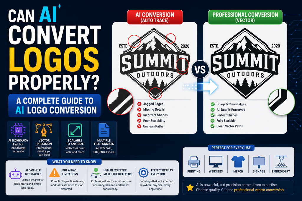 Can AI Convert Logos Properly A Complete Guide to AI Logo Conversion