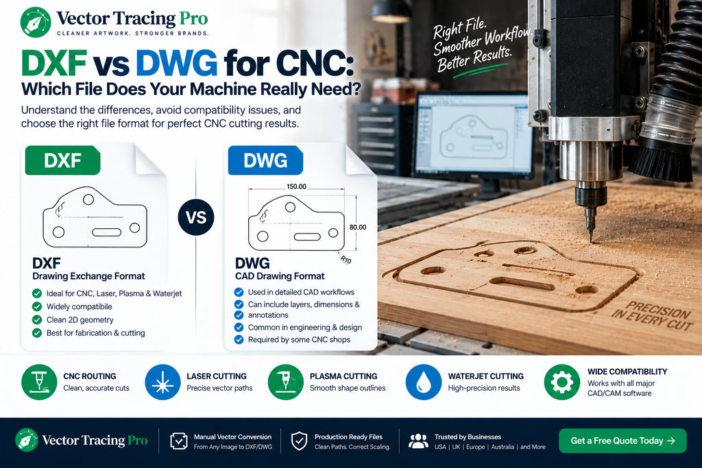 DXF vs DWG for CNC: Which File Does Your Machine Really Need?
