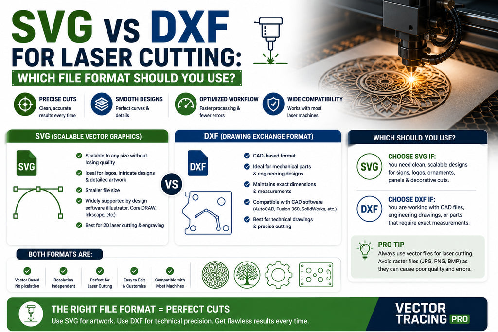 SVG vs DXF Laser Cutting Guide