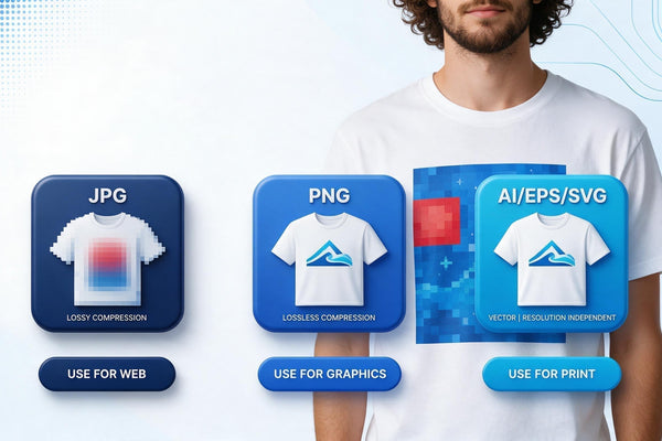 JPG, PNG, or Vector: Which File Is Best for T-Shirt Printing?