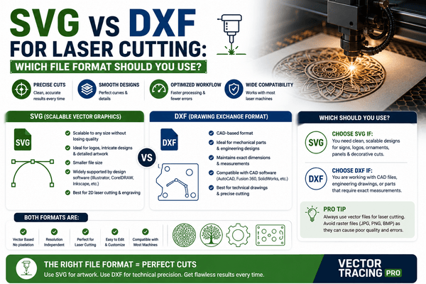 SVG vs DXF Laser Cutting Guide