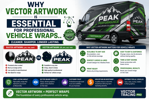 Vector Artwork for Perfect Vehicle Wraps
