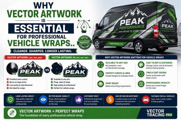 Vector Artwork for Perfect Vehicle Wraps