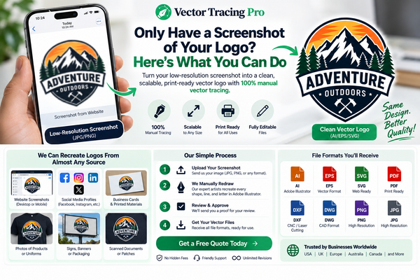 Only Have a Screenshot of Your Logo? Here's What You Can Do