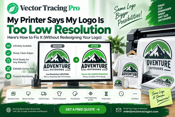 My Printer Says My Logo Is Too Low Resolution What Should I Do?