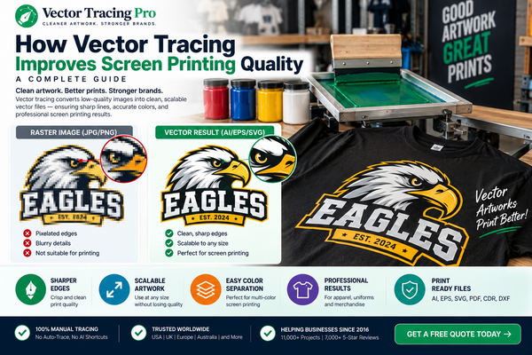 How Vector Tracing Improves Screen Printing Quality: A Complete Guide